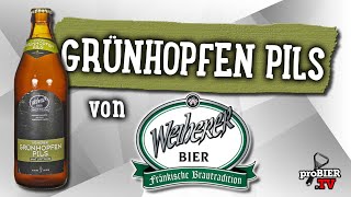 Weiherer Grünhopfen Pils von Brauerei Kundmüller  Craft Bier Verkostung 1657 [upl. by Resor]