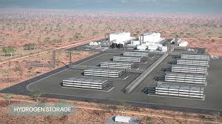 World leading renewable hydrogen production storage amp power station in Whyalla SA [upl. by Caroline]