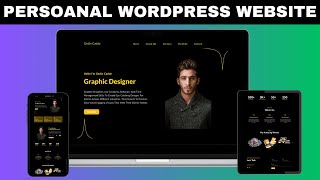 Sidee Loo Sameeyaa Personal Portfolio Website 2024 WordPress Elementor Tutorial  Somali [upl. by Ytirahc415]