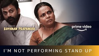 Im not performing stand up  Rathnan Prapancha  Dialogue Promo  New Kannada Movie 2021 [upl. by Divan]