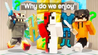 Why Do We Enjoy Hypixel Skyblock Ft Powliner HellCastle amp Intrests [upl. by Drhcir]