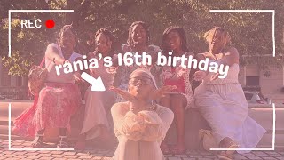 RANIS 16th BIRTHDAY  mini cinematic vlog [upl. by Anela566]