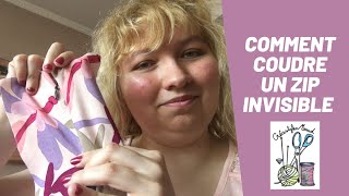 TUTO COUTURE  Comment coudre un ZIP INVISIBLE [upl. by Bernardina]