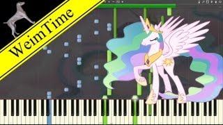 Celestias Ballad  Synthesia HD [upl. by Eilsek86]