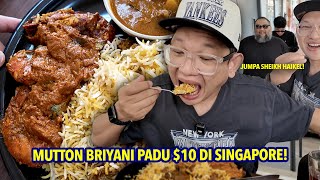 Singapore Memang Lubuk Briyani Mutton Briyani 10 Je Beb 😱 [upl. by Aiuqram]