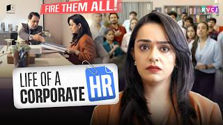 Life Of A Corporate HR  Ft Apoorva Arora  RVCJ Media [upl. by Yhtamit439]