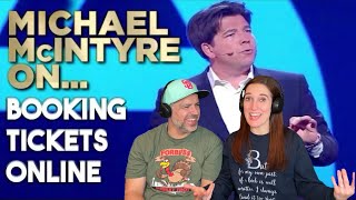 Michael McIntyre  Booking Online REACTION [upl. by Ennoirb]