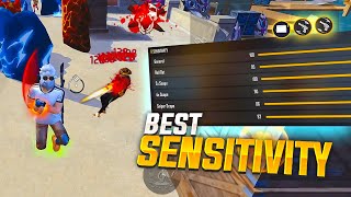 BEST SENSITIVITY  FOR HEADSHOT  FREE FIRE SECRET SENSITIVITY [upl. by Olram]