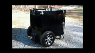 Smoker Review  Deep South Smokers custom built cooker for Big Reds Barbecue [upl. by Buchanan177]