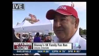 2016 Shoneys 5K on WNCF Part 1 [upl. by Oidualc]