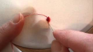 Bullion Rose Bud Video Tutorial [upl. by Dnomasor912]