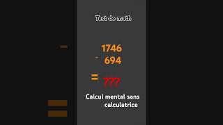 Test calcul mental [upl. by Dominick]