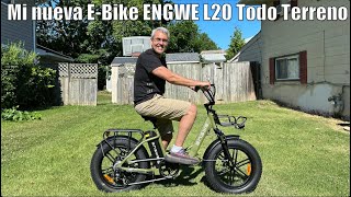 Engwe L20 un todo terreno con buena capacidad de carga REVIEW [upl. by Gualterio119]