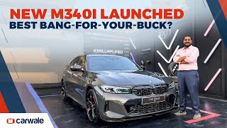 BMW M340i 2022 Launched in India  Price Features Explained  CarWale [upl. by Melcher399]