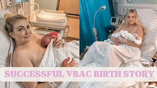 My VBAC Birth Story  Positive Labour amp Delivery  TOLAC Birth  Successful VBAC UK [upl. by Germain]