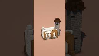 How to Build a Diorite Medieval House in Minecraft [upl. by Iphagenia]