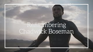 Chadwick Boseman In Memoriam  Remembering Movie Moments [upl. by Cynthy460]