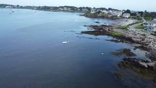 Hills Beach Biddeford Maine 772023 Drone [upl. by Heppman]