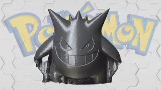 Pokémon Gengar Fabricado en Impresión 3D  18 CM de alto [upl. by Dao132]