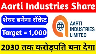 Aarti Industries Share Latest News Aarti Industries Share Analysis Aarti Industries Share Target [upl. by Naloc454]