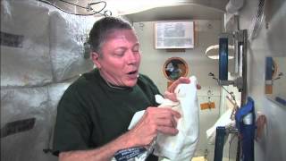 Space Hygiene Showering in Space [upl. by Lleoj]