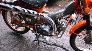 Honda CT90 Lifan 140cc conversion Final update build complete [upl. by Olds]