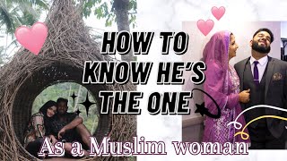 How to know hes the ONE 💕 Muslim Perspective  your answers 💖 The Blushing Giraffe [upl. by Acillegna]