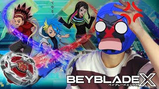 Ma REACTION à la VF de BEYBLADE X [upl. by Eelahc]