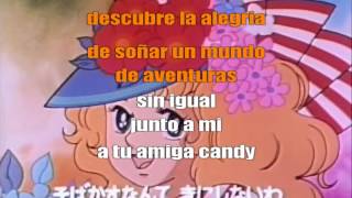 Candy Candy karaoke español Japanese Opening Theme [upl. by Notsgnik]