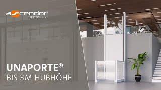 UnaPorte®  Ihr vertikaler Homelift bis 3m Hubhöhe [upl. by Cad]