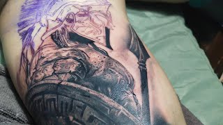 SPARTAN TATTOO napaka detalye mga idols [upl. by Ajssatan]