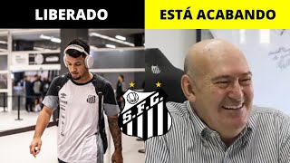 RUEDA VAI DEIXAR ALGUM LEGADO  MARCOS LEONARDO LIBERADO PELO SANTOS [upl. by Acilejna]