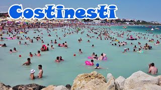 Plaja Costinesti  Costinesti Beach 4K  Romania  August  travel vlog vacanta calatorie [upl. by Trinetta]