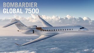 Tour the Bombardier Global 7500 Business Jet [upl. by Adaurd426]