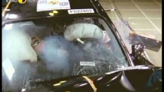 Euro NCAP  Nissan Primera  2002  Crash test [upl. by Emlynne]