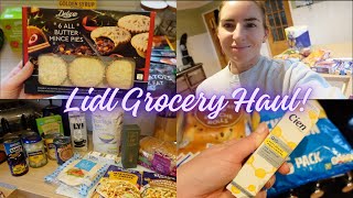 LIDL GROCERY HAUL [upl. by Ilesara365]