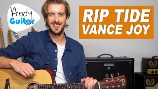 Riptide by Vance Joy  Easy Songs to Play on Guitar [upl. by Eselehs]