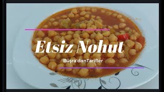 Nohut Yemeği Nasıl Yapılır  Etsiz Nohut Yemeği Tarifi  Salçalı Nohut Yemeği aboneolurmusunuz🥰 [upl. by Jyoti217]