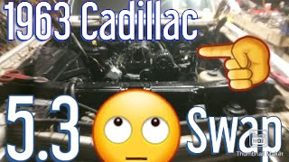 1963 Cadillac 53 swap [upl. by Anyr576]