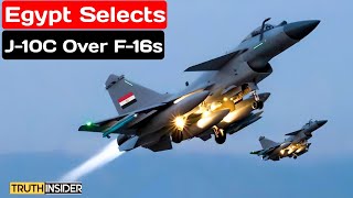 Egypt Chooses Chinese J10Cs Over Upgrading Its F16Vs  Egypt Air Force Buy Chinese J10C Jets [upl. by Naus]