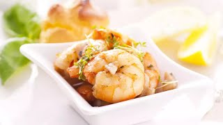 Recette  Gambas au whisky [upl. by Aifos]