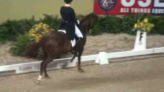 The Cutest Dressage Grand Prix Freestyle EVER Hans Peter Minderhoud and Equis Nadine [upl. by Araed]