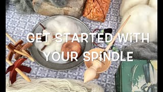 How to get started with your spindle spinning [upl. by Esela]