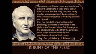 Stupid Ancient History GCSE 28 Who were the Tribunes of the Plebs [upl. by Elliot]