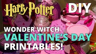 DIY Wonder Witch  Harry Potter Valentines Day [upl. by Anilet]