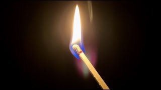 Striking a Match Sound Effect and Stock Video  Lighting Candle with Burning Match [upl. by Audsley258]