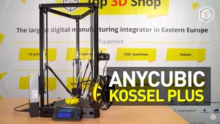 Anycubic Kossel Plus Review Improved Kossel Delta 3D printer [upl. by Martie30]