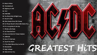 A C D C Greatest Hits Full Album 2022  Top 20 Best Songs Of A C D C [upl. by Anilyx]