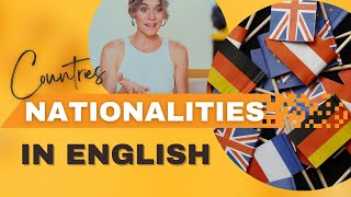 Countries amp Nationalities In English Examples Pronunciation amp Song [upl. by Erik674]