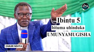 Antoine RUTAYISIRE Ibintu 5 bituma uhinduka UMUNYAMUGISHA  ibituma imivumo na karande bitagifata [upl. by Bander16]